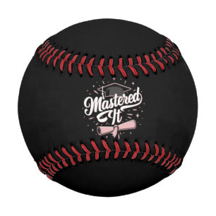 Balle De Baseball Diplômé Maîtrise Diplômé MBA Diplômé
