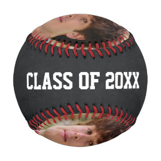 Balle De Baseball Diplôme Personnalisé Photo senior Baseball