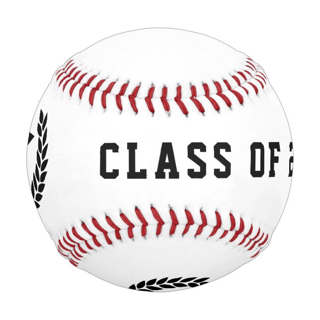 Balle De Baseball Diplôme scolaire et collégial personnalisé (Dos)