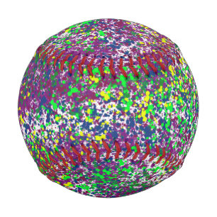 Balle De Baseball Dizzy Splatter