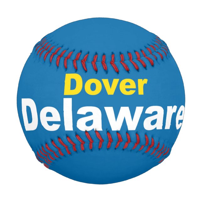 Balle De Baseball Dover, Delaware Baseball (Devant)