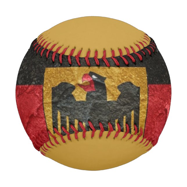 Balle De Baseball Drapeau allemand (Devant)