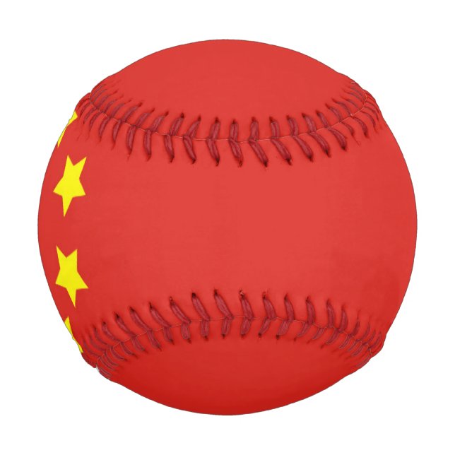 Balle De Baseball Drapeau chinois (Devant)