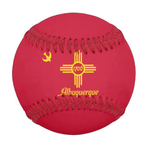 Balle De Baseball Drapeau d'Albuquerque, Nouveau-Mexique Baseball