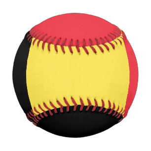 Balle De Baseball Drapeau de Belgique de baseball