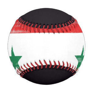 Balle De Baseball Drapeau de la Syrie.