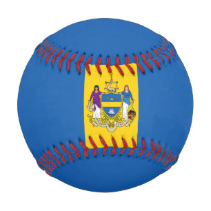 Balle De Baseball Drapeau de la ville de Philadelphie (Pennsylvanie)
