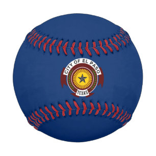 Balle De Baseball Drapeau de la ville d'El Paso (Texas)