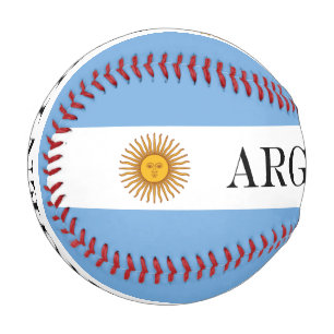 Balle De Baseball Drapeau de l'Argentine Bandera De Argentina