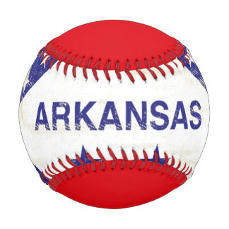 Balle De Baseball Drapeau de l'Arkansas