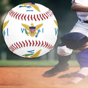 Balle De Baseball Drapeau des îles Vierges américaines, sports / bal
