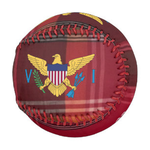Balle De Baseball Drapeau des îles Vierges américaines St. Thomas US