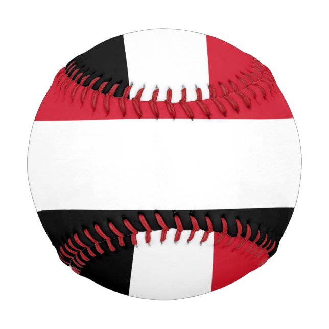 Balle De Baseball Drapeau du Yémen (Devant)