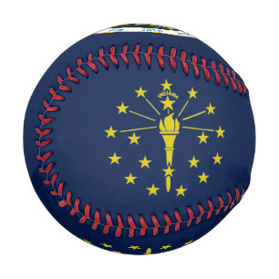 Balle De Baseball Drapeau Indiana