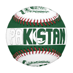 Balle De Baseball Drapeau pakistanais et armoiries patriotiques