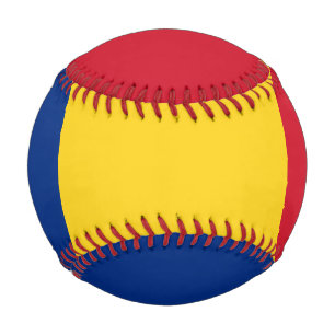 Balle De Baseball Drapeau roumain (Roumanie)