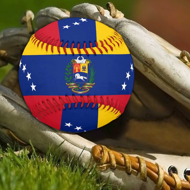 Balle De Baseball Drapeau vénézuélien & Vénézuéla sports /Ballons de (Créateur téléchargé)