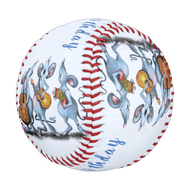Balle De Baseball Drôle de baseball cadeau d'anniversaire avec musiq (Angle)