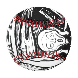 Balle De Baseball Edvard Munch - La lithographie de cri
