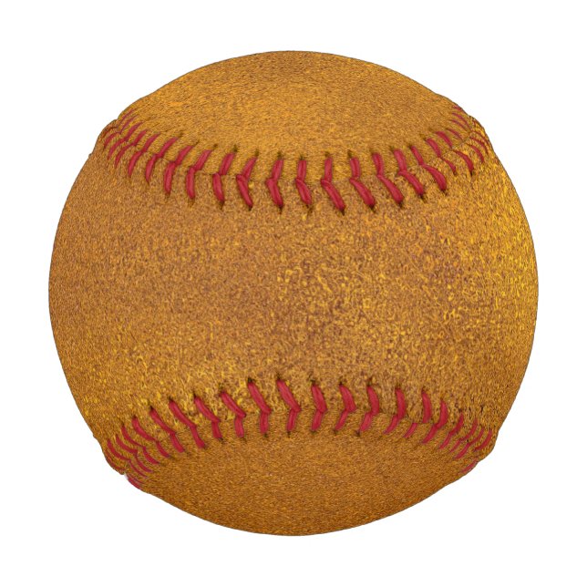 Balle De Baseball Effet Or (Devant)