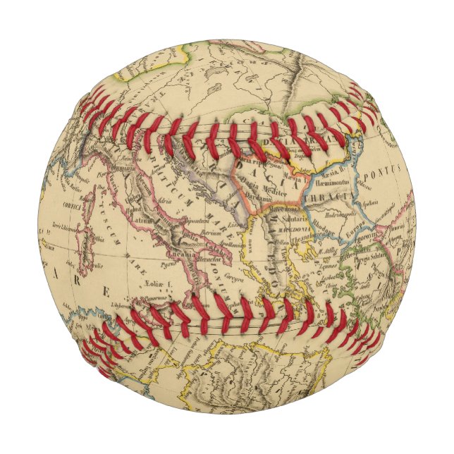 Balle De Baseball Empire romain sous Constantin et Trajan (Devant)