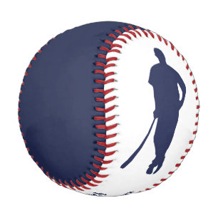 Balle De Baseball Entraîneur Champion bleu personnalisé