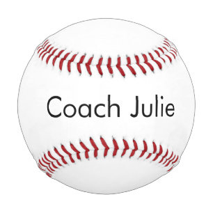 Balle De Baseball Entraîneur d'équipe de baseball enfant Nom personn