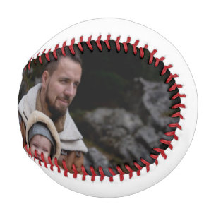 Balle De Baseball Fête des pères Collage photo de base-ball Script