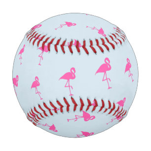 Balle De Baseball Flamant rose rose Summer Beach Imprimer Motif