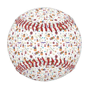 Balle De Baseball Fun Casquette violet Catoween, mignon Citrouille o