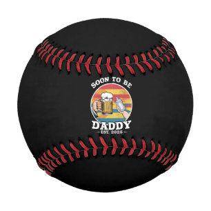 Balle De Baseball Futur Papa 2025 Premier Papa 2025 Rétro