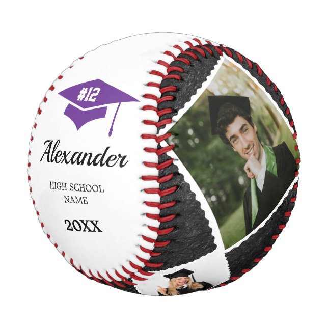 Balle De Baseball Graduate Lycée pour les joueurs de baseball (Angle)