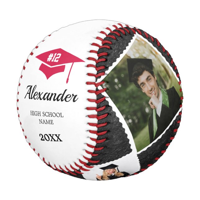 Balle De Baseball Graduate Lycée pour les joueurs de baseball (Angle)