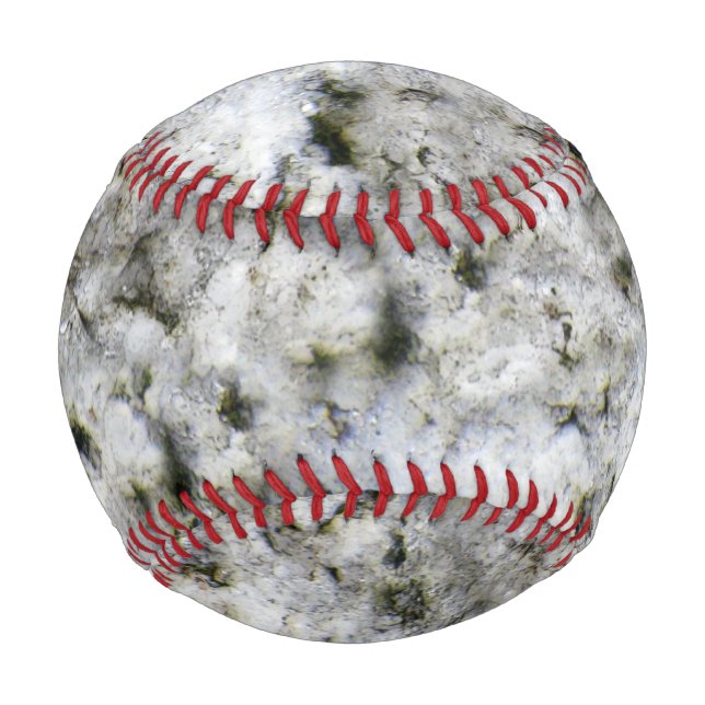 Balle De Baseball Granit Rock blanc (Devant)