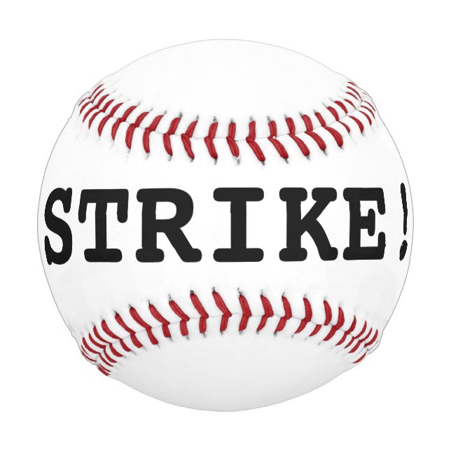 BALLE DE BASEBALL GRÈVE (Devant)