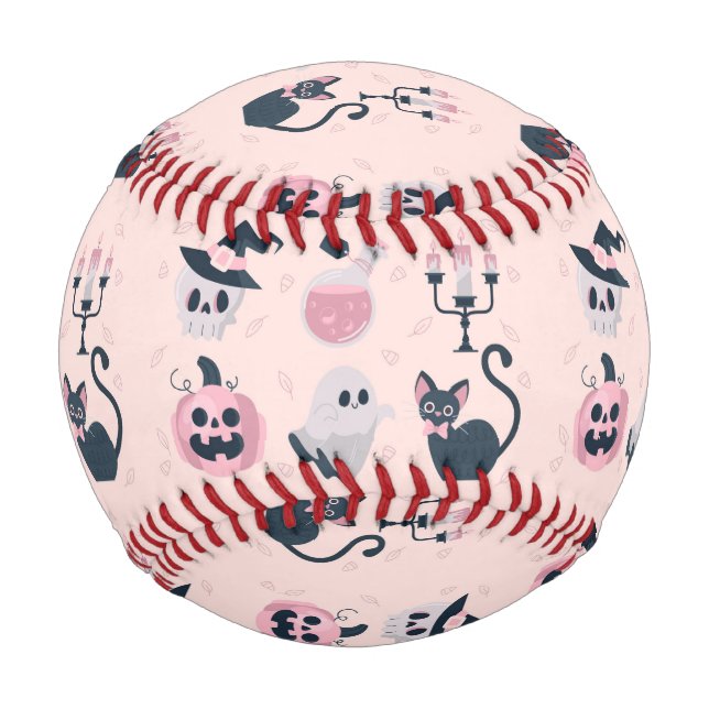 Balle De Baseball Halloween (Devant)