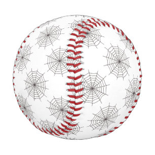 Balle De Baseball Halloween, Toile d'araignée, Trick Or Treat, Hou