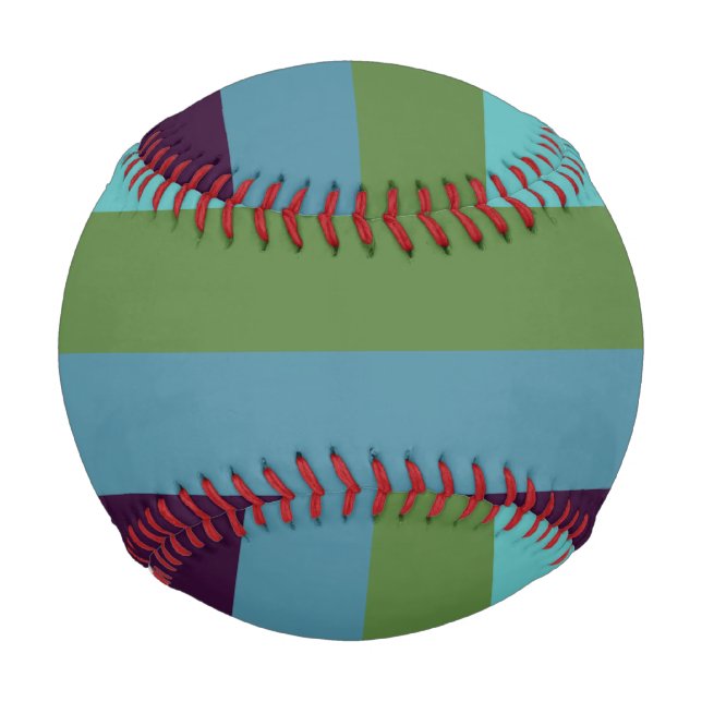 Balle De Baseball Harmonie côtière rayée (Devant)