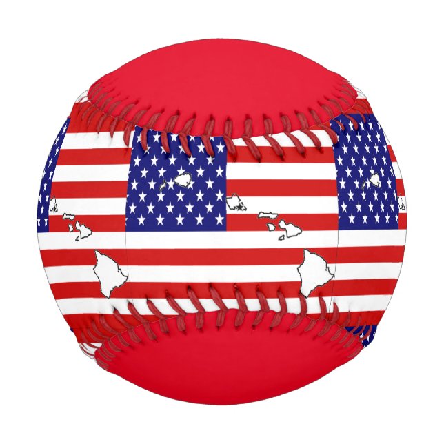 Balle De Baseball Hawaï (Devant)