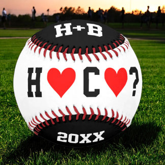 Balle De Baseball Hoco Homecoming Proposition Softball Idées