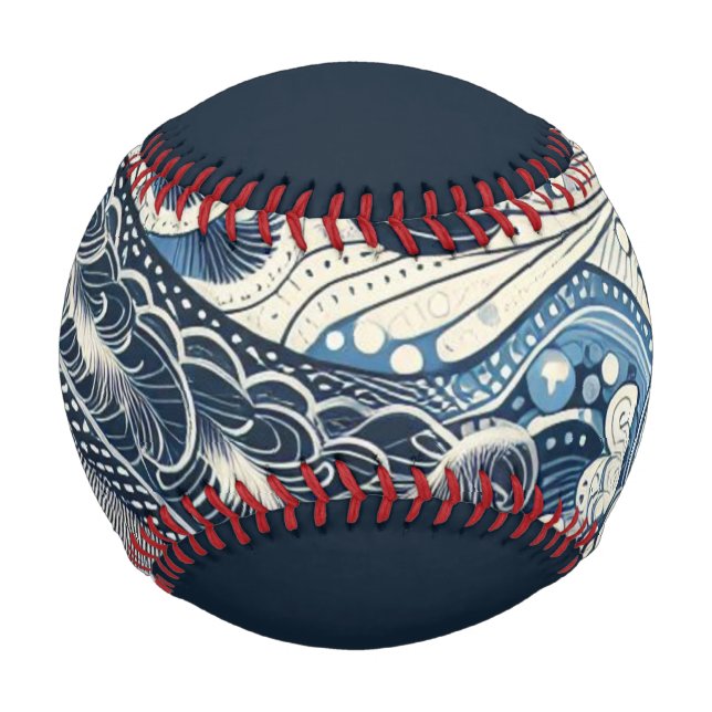 Balle De Baseball Home Studio Indigo Bloom (Devant)