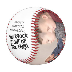 Balle De Baseball Homerun Papa Photo Baseball