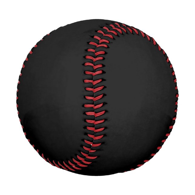Balle De Baseball Il est noir (Angle)