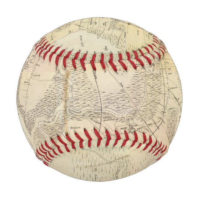 Balle De Baseball Île Composite Staten (Devant)