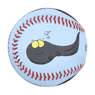 Balle De Baseball Illustration amusante de dessin animé en têtard