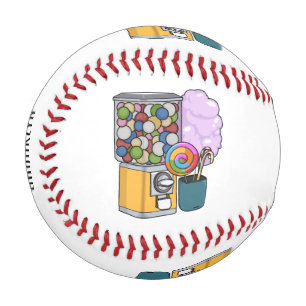 Balle De Baseball Illustration de dessin de bonbon