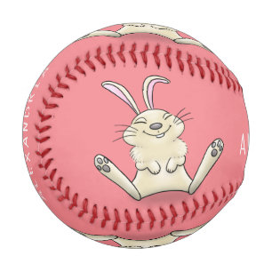 Balle De Baseball Illustration de dessin de lapin lapin mou