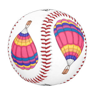 Balle De Baseball Illustration de la montgolfière