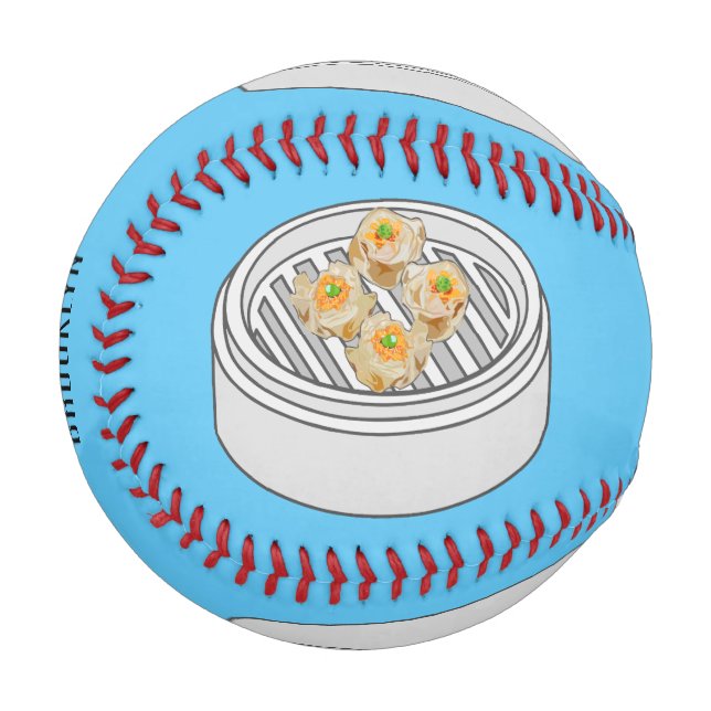 Balle De Baseball Illustration de Shumai dim sum (Devant Gauche)