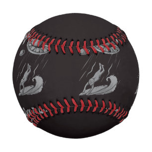 Balle De Baseball Illustration de surf pour alien avec retour à la m